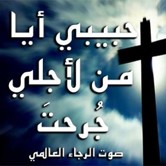 حبيبي أيا من لأجلي جُرحت