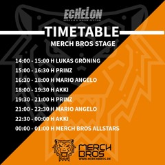 [Live-Mitschnitt] Lukas Gröning @ Echelon Festival 2019 - MerchBros Stage