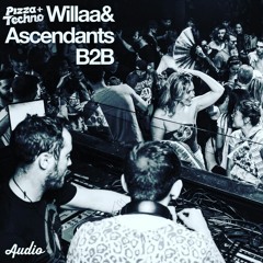 PIZZA AND TECHNO : Willaa B2B Ascendants at Audio SF 8/17/19