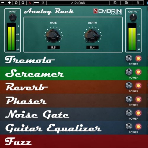 Stream Nembrini Audio | Listen to Analog Rack playlist online for free on  SoundCloud