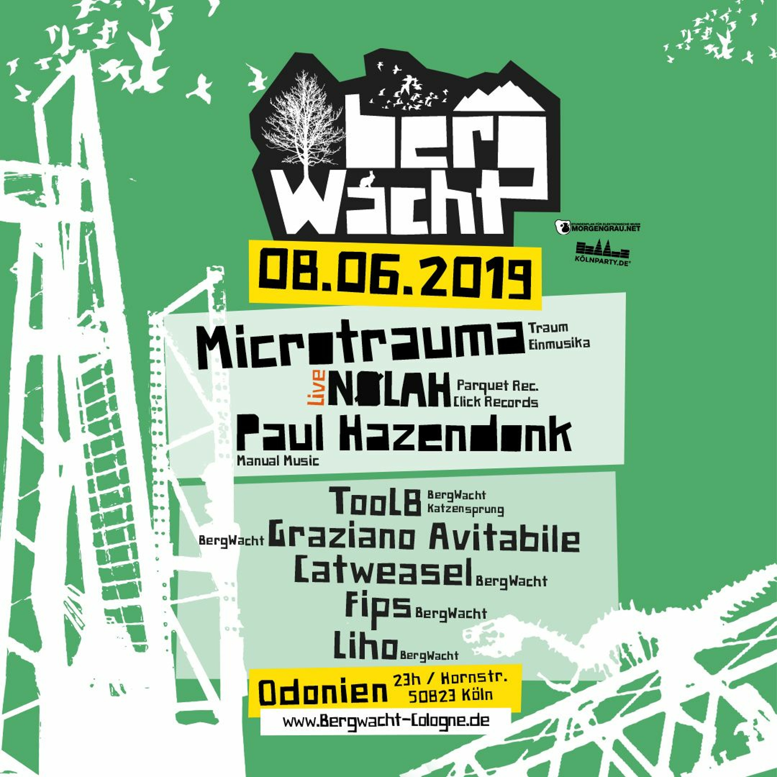 Paul Hazendonk @ BergWacht Odonien Cologne 08.06.2019 episode artwork