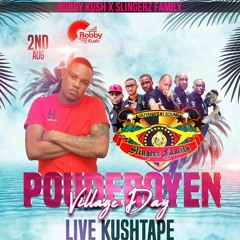 BOBBY KUSH AND SLINGERZ FAMILY AT POUDEROYEN VILLAGE DAY 2ND AUGUST 2019