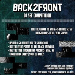 BACK2FRONT PRESENTS:VITAL, NV COMPETITION ENTRY (KRIPTICAL)