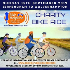 Sikh Helpline Bikeride 15th Sept 2019