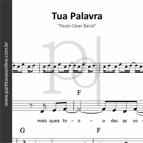 Stream Tua Palavra Paulo César Baruk e Priscilla Alcântara by