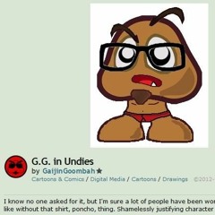I wanna take you for a ride on a goomba's back.