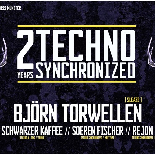 Schwarzer Kaffee -  2 Jahre Techno synchronized  @ Club Favela /  Münster (24.08.2019)