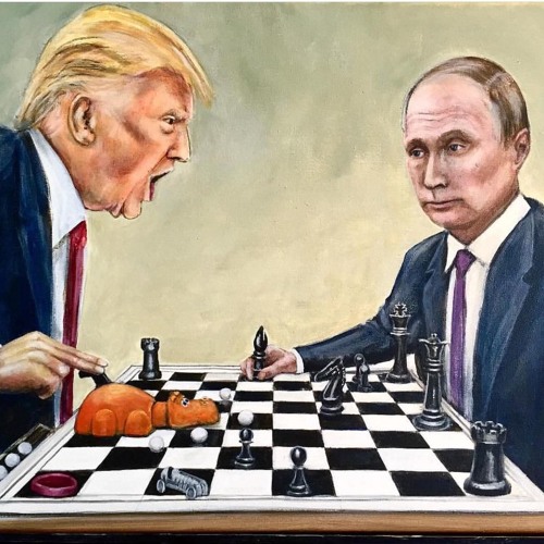 The true mastermind of 4D chess #BarronTrump #Trump #4Dchess
