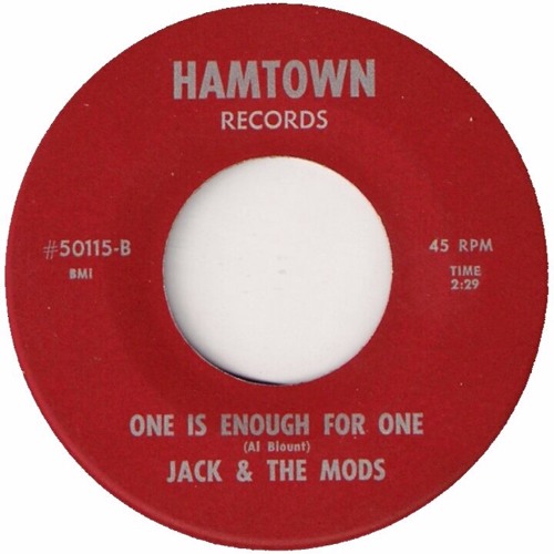 Jack & The Mods-One is enough for one