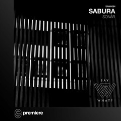 Premiere: Sabura - Sonâr (Teenage Mutants Remix) - Say What?
