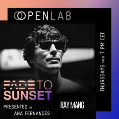 Fade To Sunset DJ Mix For Openlab Radio Ibiza