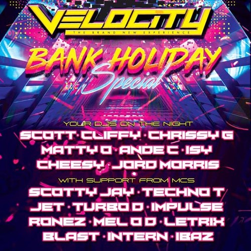 DJ Isy MC's Letrix & Intern - Velocity 23-08-19