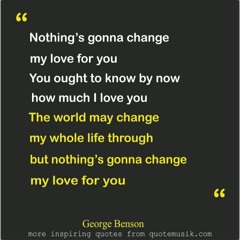Glenn Medeiros - Nothings Gonna Change My Love For You (Cover)
