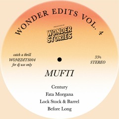 Mufti - Wonder Edits Vol. 4