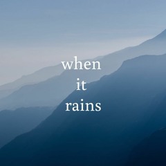 when it rains – paramore (cover ft luel) 04/18