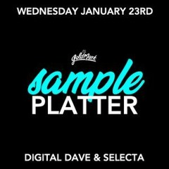 Sample Platter Live Set w/ Selecta + Digital Dave (Recorded 1.23.19 @ The Goldmark)