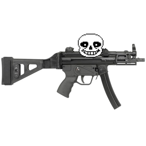 sans machine gun