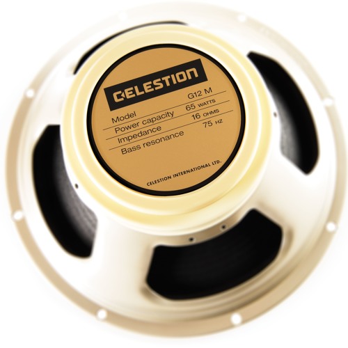 Stream Celestion Speakers | Listen to G12M-65 Creamback IR playlist online  for free on SoundCloud