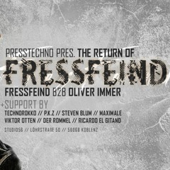 TechnoRokko @ PressTechno pres. The Return of Fressfeind feat. Oliver Immer | Studio56 | 24.08.19