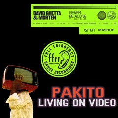 David Guetta & MORTEN & Pakito - Never Be Alone X Living On Video (QTNT Mashup)[FREE DOWNLOAD]