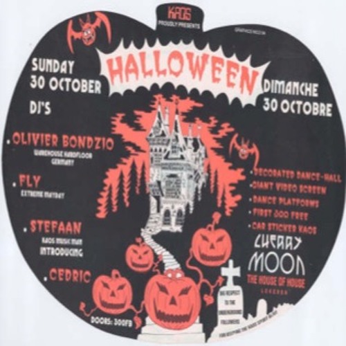 CP "Cedric" Piret @ Cherry Moon - Halloween - 30-10-1994