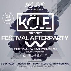 Creamfields Afterparty Set @ Wav Liverpool