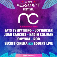 Secret Cinema b2b Egbert live @ Verknipt Festival 2019