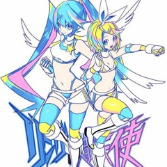 hatsune miku, rin y len Kagamine, IA
