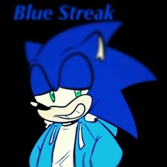 Blue Streak (A Sonic Megalo) Foxified