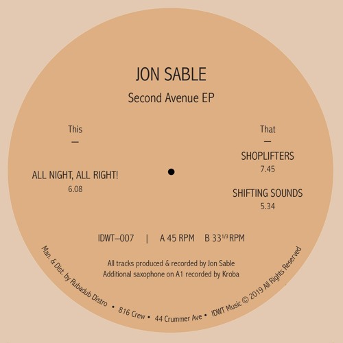 Jon Sable - Shifting Sounds