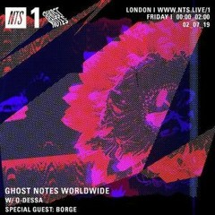 Borge Guestmix on Ghost Notes Worldwide NTS - Aug 2019