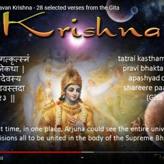 19 Trust And Faith In Bhagavan Krishna - 28 Selected Verses From The Gita