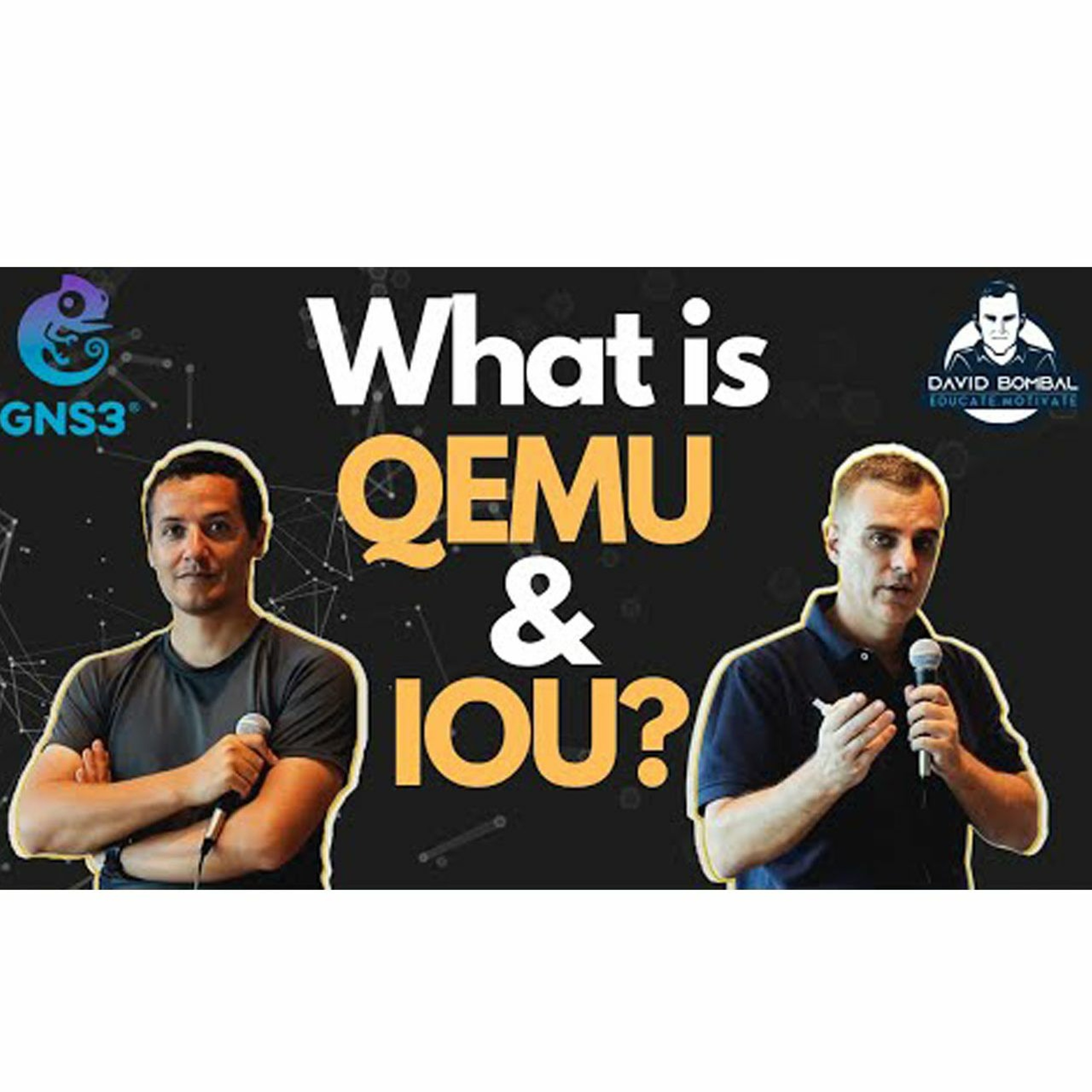 cover of episode #75: GNS3: What is QEMU? And IOU? And ASA 8.x?