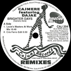 Cajmere Ft. Dajae - Brighter Days (Cris Ferro Edit)