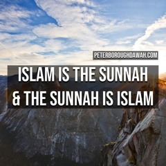 Islam Is The Sunnah & The Sunnah Is Islam || Abu Sumayyah Afzaal