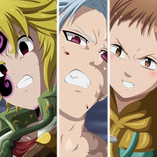 Nanatsu No Taizai Anime Meliodas Ban and King Magnet by NezuSenpai