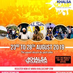 23. Bhai Vijay Singh -Day 3 - Morning Divan - Khalsa Camp 2019