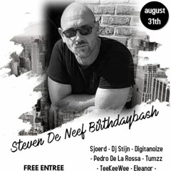 DJ Sjoerd @ Backstage Steven De Neef birthday 31-08-2019