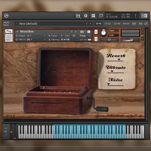 Lullaby - Postapocalyptic Music Box Sample Library Demo