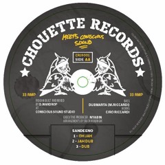 Sandeeno- Oh Jah (vinyl CR19001-D. Wardrop, Dubmarta, C.Riccardi)
