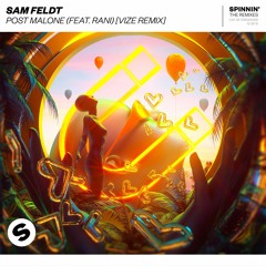Sam Feldt - Post Malone (feat .RANI) [VIZE Remix] [OUT NOW]