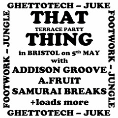 Addison Groove & Om Unit B2B at That Garden Party Thing The Rhubarb Tavern, Bristol 05.05.19