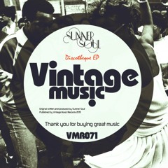 Sunner Soul pres Discotheque EP [VMR071]