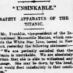 Unsinkable