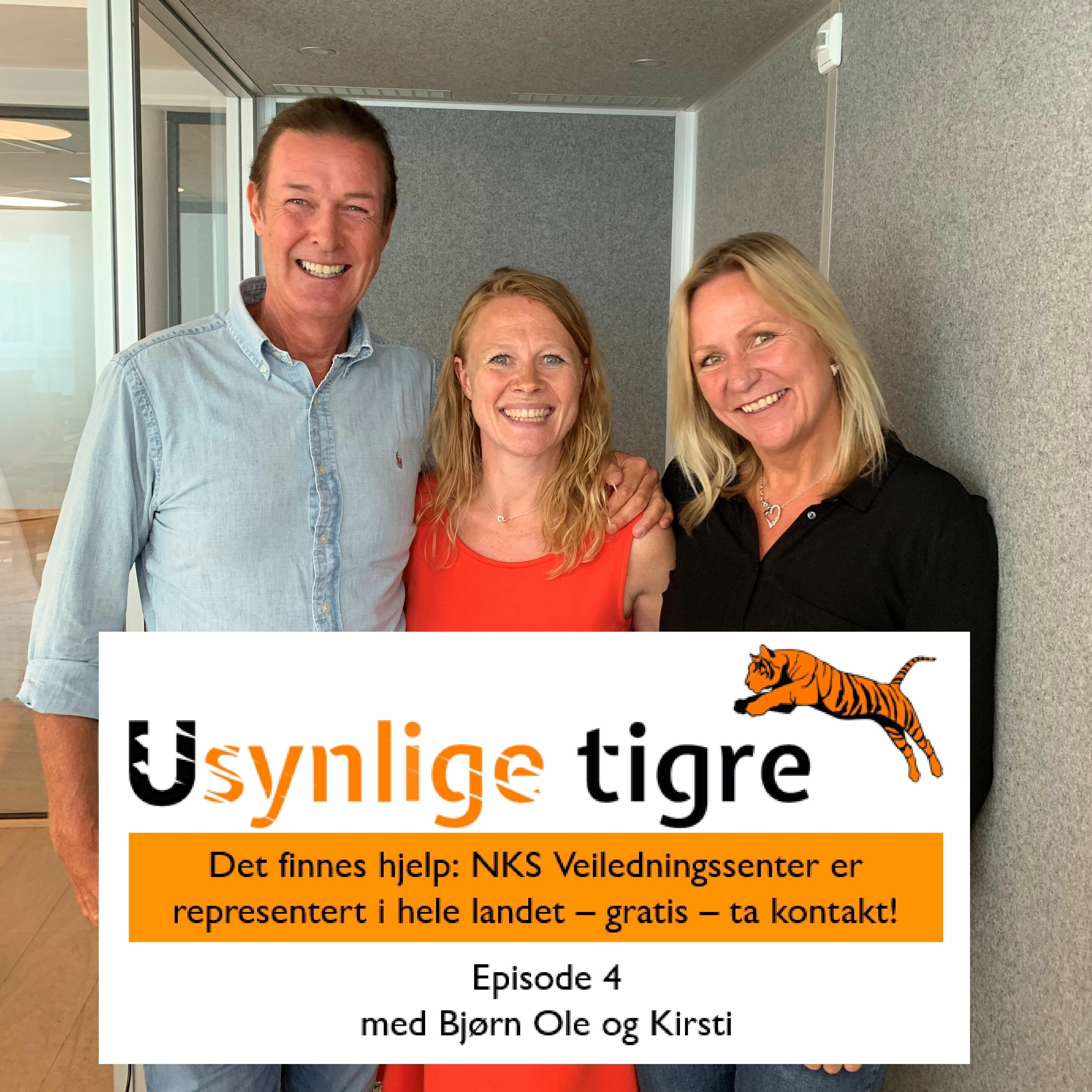 Usynlige tigre-podden