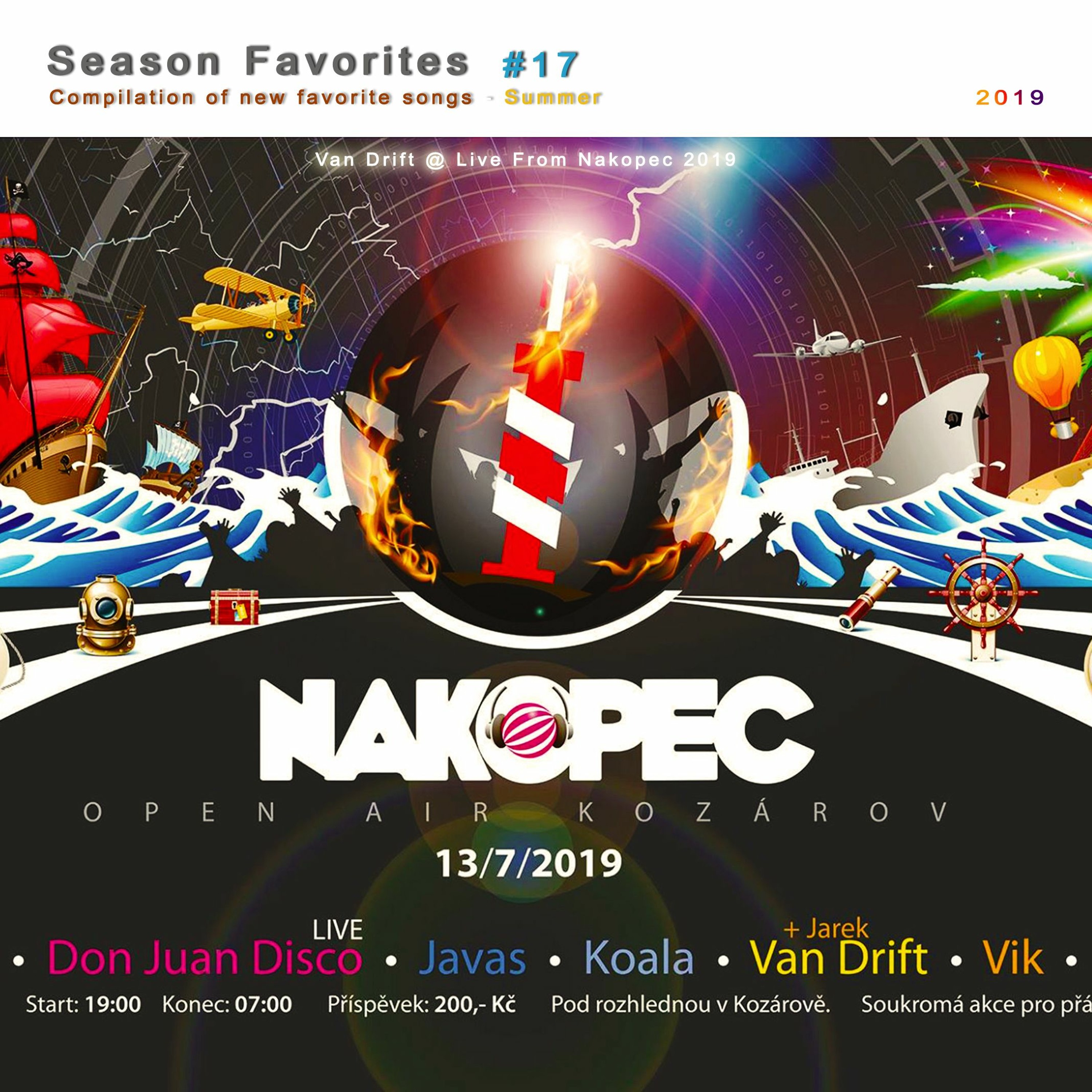 Van Drift @ Season Favorites #17 (Live At Nakopec 2019) episode artwork