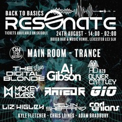 Melvin Sheppard @ Resonate August 24th 2019