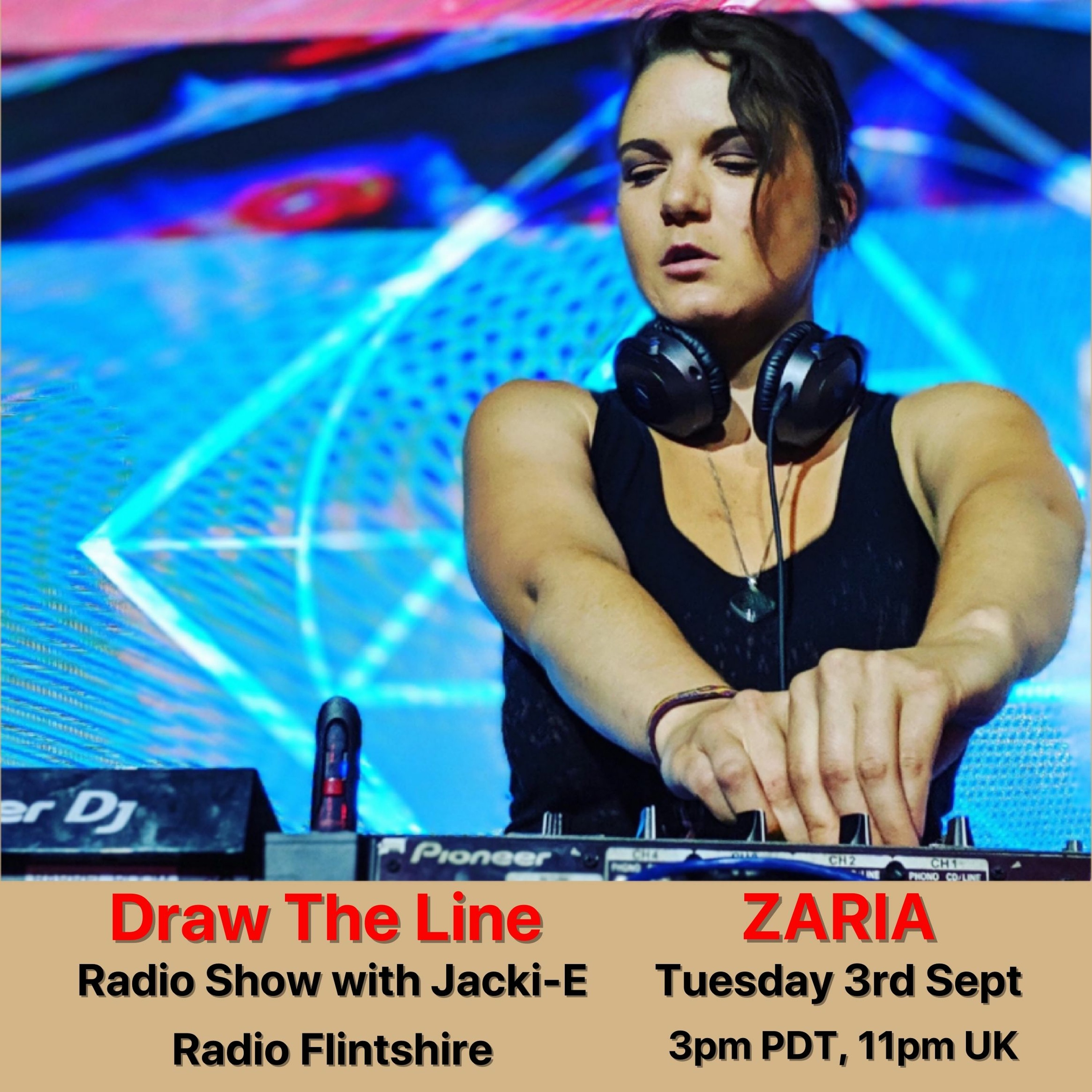 Jacki-E and Draw The Line Radio Show