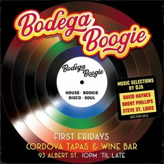 Bodega Boogie - First Fridays @ Cordova Tapas and Wine Bar