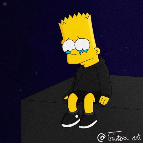 Sad! Bart simpson 